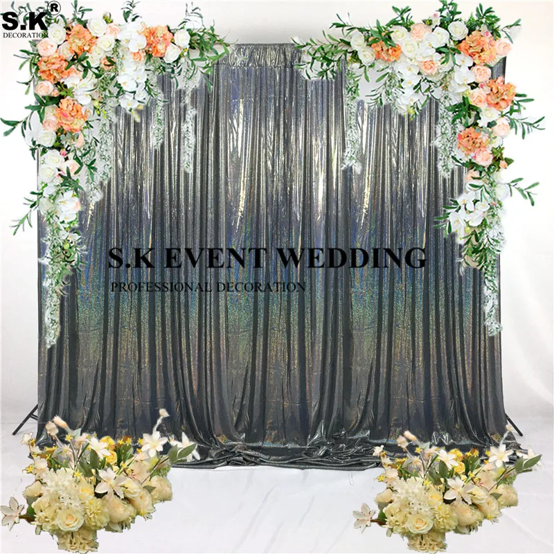 Nice Looking Sequin Backdrops,Party Wedding Photo Booth Backdrop Decoration,Sequin curtains,Drape,Sequin panels