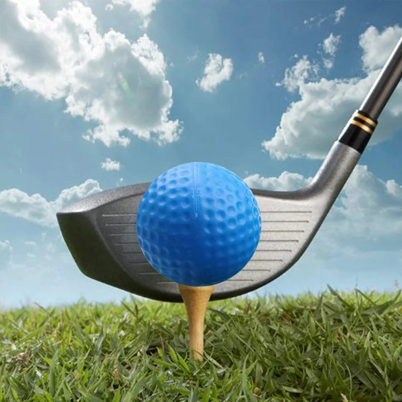 CRESTGOLF Golf uygulama topu içi boş Golf plastik topları kapalı eğitim için-seçtiğiniz için 50 adet 4 renk paketi