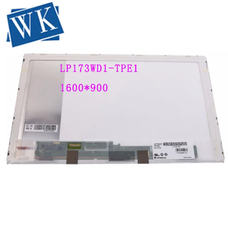 

17.3" Laptop Matrix For LG LP173WD1-TPE1 N173FGE-E23 LCD Screen 30 Pins HD+ 1600X900 Panel Replacement