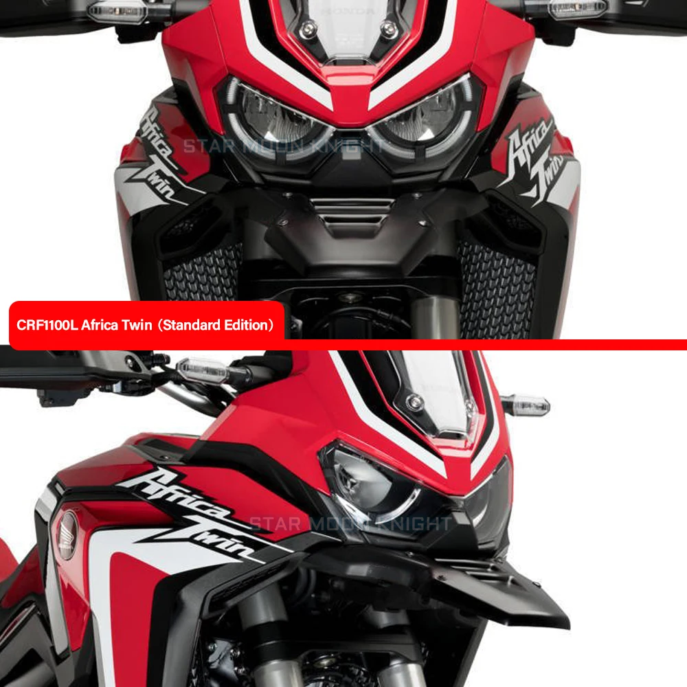 For HONDA CRF1100L CRF 1100 L Africa Twin Adventure Sports Motorcycle Front Beak Fairing Extension Wheel Extender Cover Fender