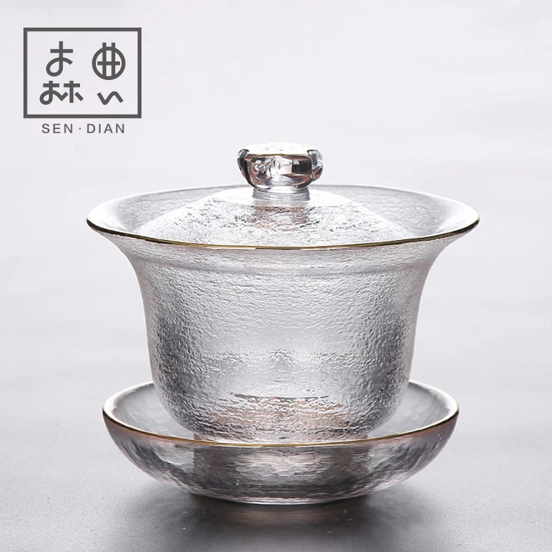 |Sen Canon glass only three tureen tea cups a single finger bowl is not a hot pot of tea tea kungfu tea cup