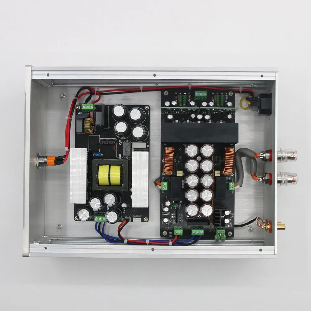 Fertig IRS2092 High Power Zwei Kanal Klasse D HiFi Audio Power Verstärker 800W + 800W