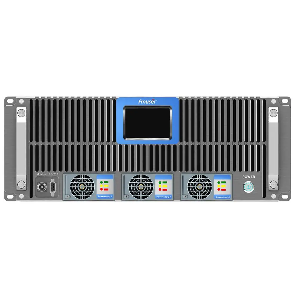 FMUSER-transmisor FM de 3,5 kW y 3500W, tamaño 4U para estación de Radio FM, Brodcasting, FSN-3500T