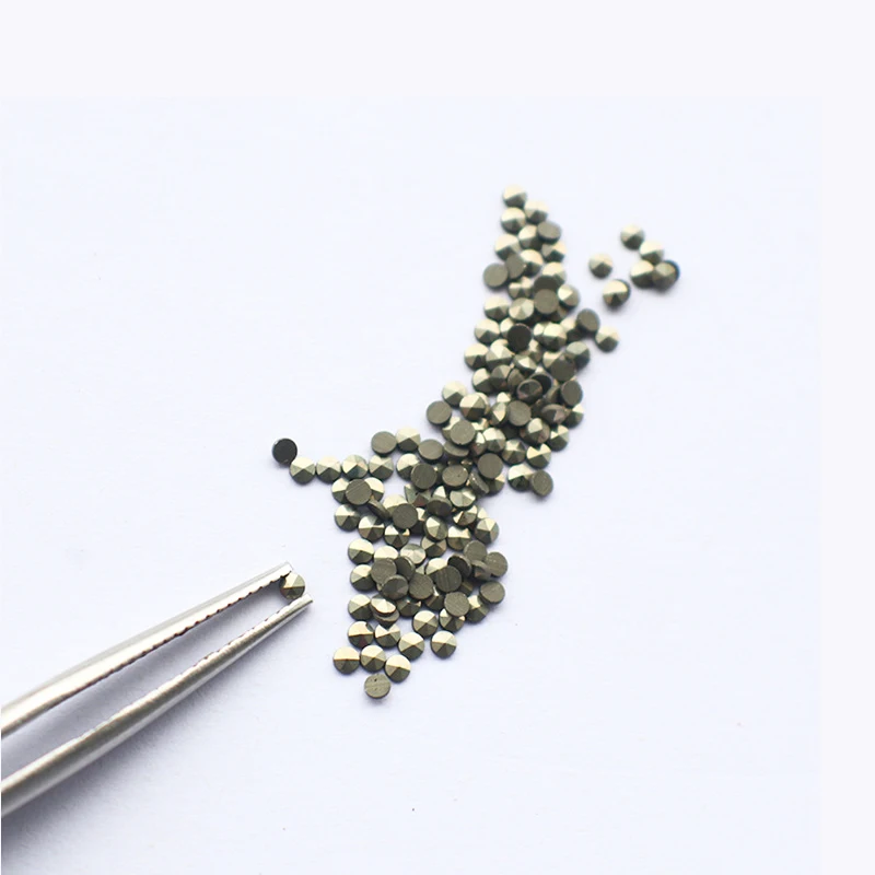 1000pcs/bag Natural Marcasite Stones 0.9-2mm 3A Quality Loose Marcasite Gems for Jewelry Making Ring Rarring Necklace