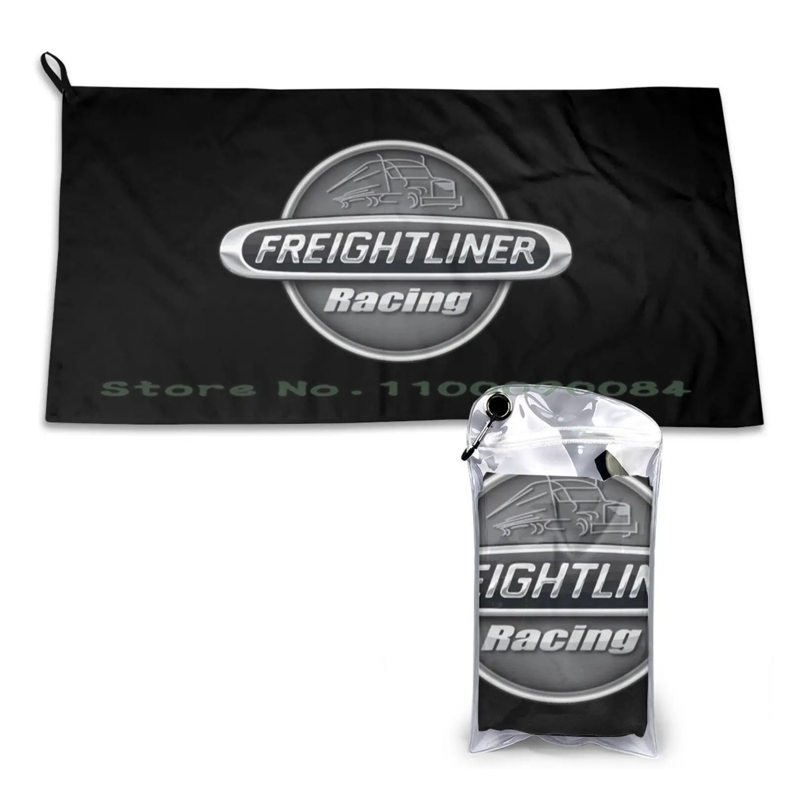 Freightliner Trucks Quick Dry Towel Gym Sports Bath Portable Sam Winchester Dean Winchester License Plate Number Plate Kaz2y5