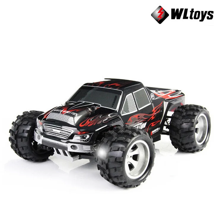 

Wltoys A979 1/18 2.4GHz 4WD High Speed Monster 50Km/H Rc Racing Car With Transmitter RTR Remote Control Off-Road Vehicle