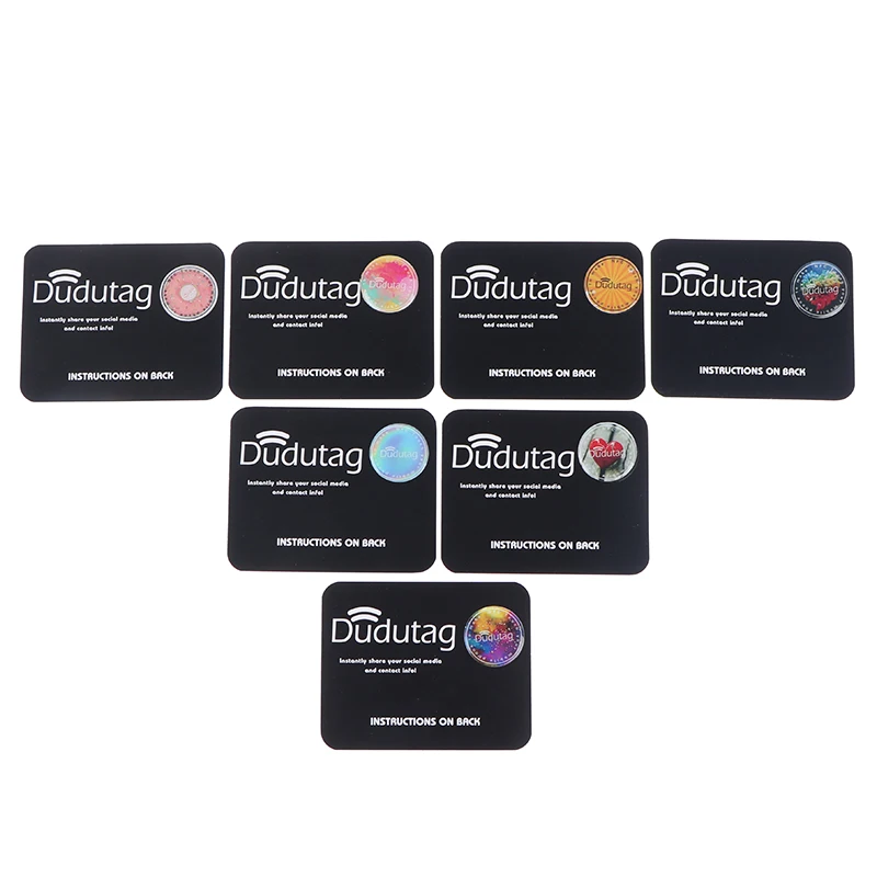 Mobile Phone Smart Stickers One-Click Digital Personal Business Cards NFC Chip Touch Back Flim For Iphone11/12/PRO MAX/MINI