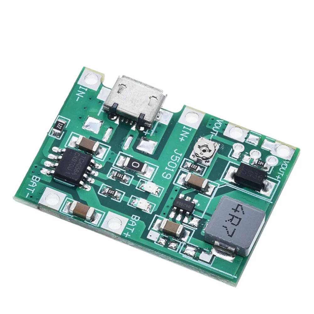 

Adjustable DC-DC Step Up Boost Module 18650 3.7V 4.2V Lithium Battery Charger Board TP4056 DIY Kit Parts