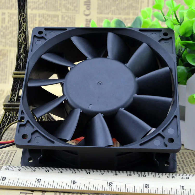 Free Shipping Delta PFC1212DE 120*120*38 mm 12038 1238 12CM DC 12V 4.80A server inverter cooling fan