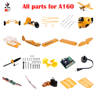 Wltoys XK A160 RC Airplane Accessories Blushless Motor Fuselage Set Update Receiver Right/Left Wing Board Servo ESC For A160 Par