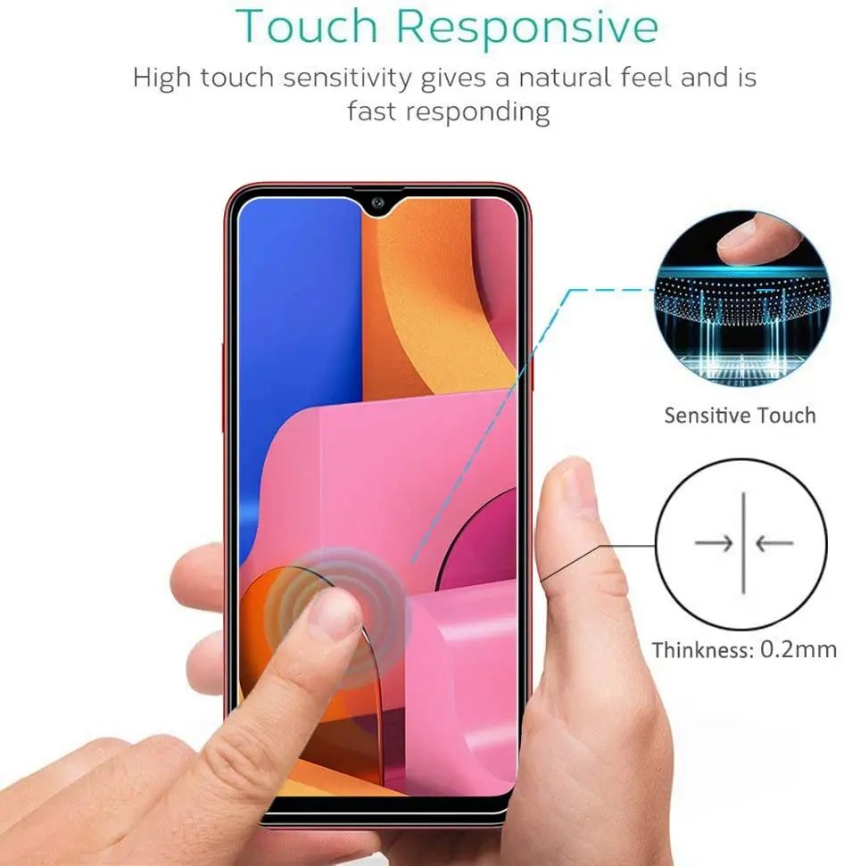 For Samsung Galaxy A20s SM-A207F Tempered Glass Screen Protector Guard For Samsung Galaxy A20S A207 Glass Film 9H image 2
