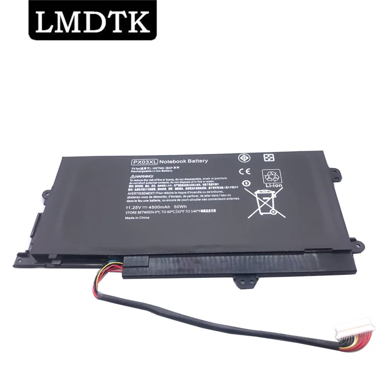 LMDTK New PX03XL Laptop Battery For HP Envy 14 14-K010US 14-K027CL Sleekbook 715050-001 714762-271 714762-1C1 HSTNN-LB4P PX03