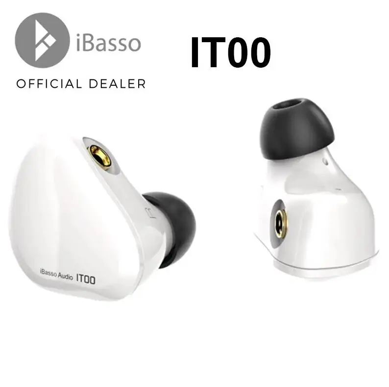 Original IBasso IT00 Earphone fever in-ear Headset dual-chamber it01 moving coil graphene 3.5mm Plug Earbuds