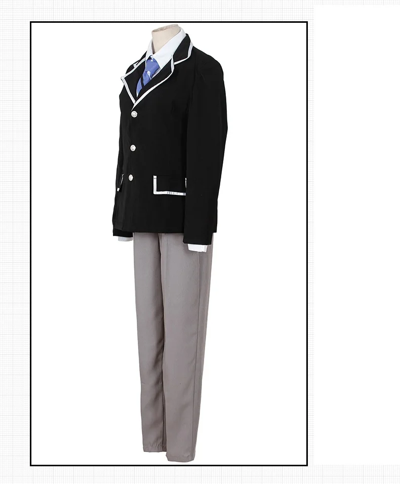 Unisex Anime Cos Itsuka Shido Shiori Takamiya Shinji Cosplay Costumes Uniform Sets Custom Size