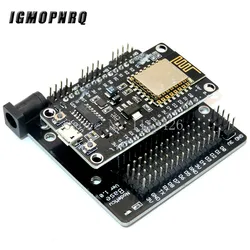 Nodo MCU bordo di Sviluppo di Kit V3 CH340 NodeMCU + Motor Shield Wifi Esp8266 Esp-12e fai da te rc giocattolo di controllo remoto di Lua IoT smart car Esp12e