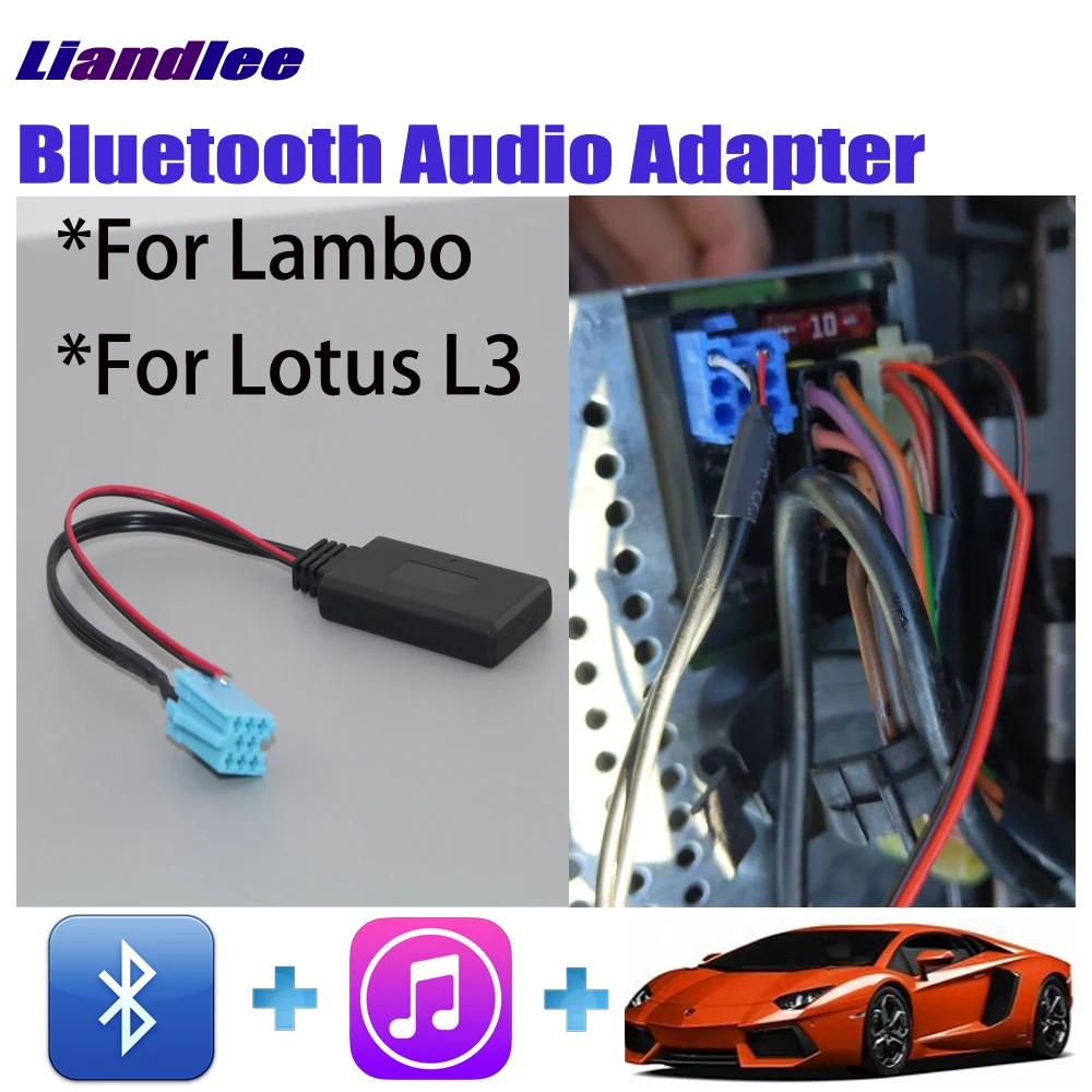 

DIY Car BT Adapter For Lambo Lotus L3 AMI MMI USB Interface Bluetooth Audio Decoder 3G/4G/5G Wireless Cable