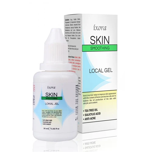 Ixora Local Gel-Anti-Acne Gel Cream, salicylic acid content through will help balance the skin's oil production.