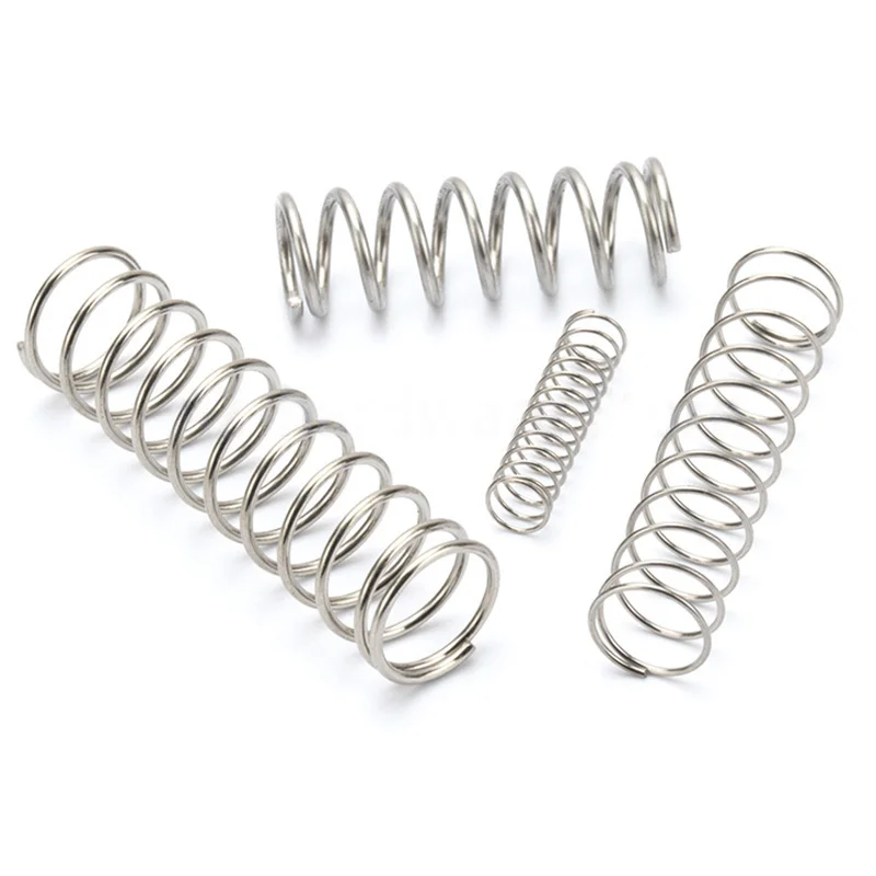 304 SUS Compressed SpringPressure Spring Outlet Store Line Diameter 0.2-0.3mm, External diameter 1.5-6mm Rotor Return Spring