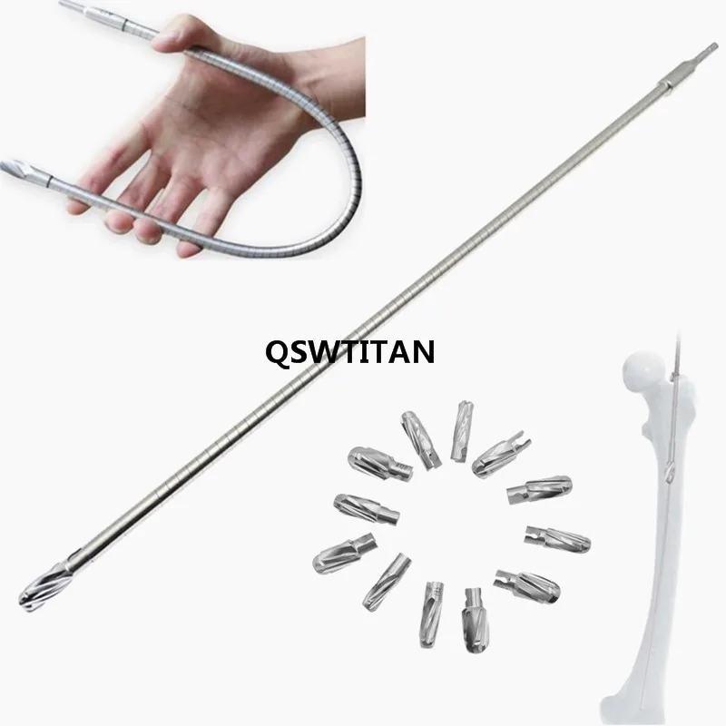 Flexible Reamer Instrument Set Quick Coupling Flexible Reamer Orthopedic Surgical Instruments