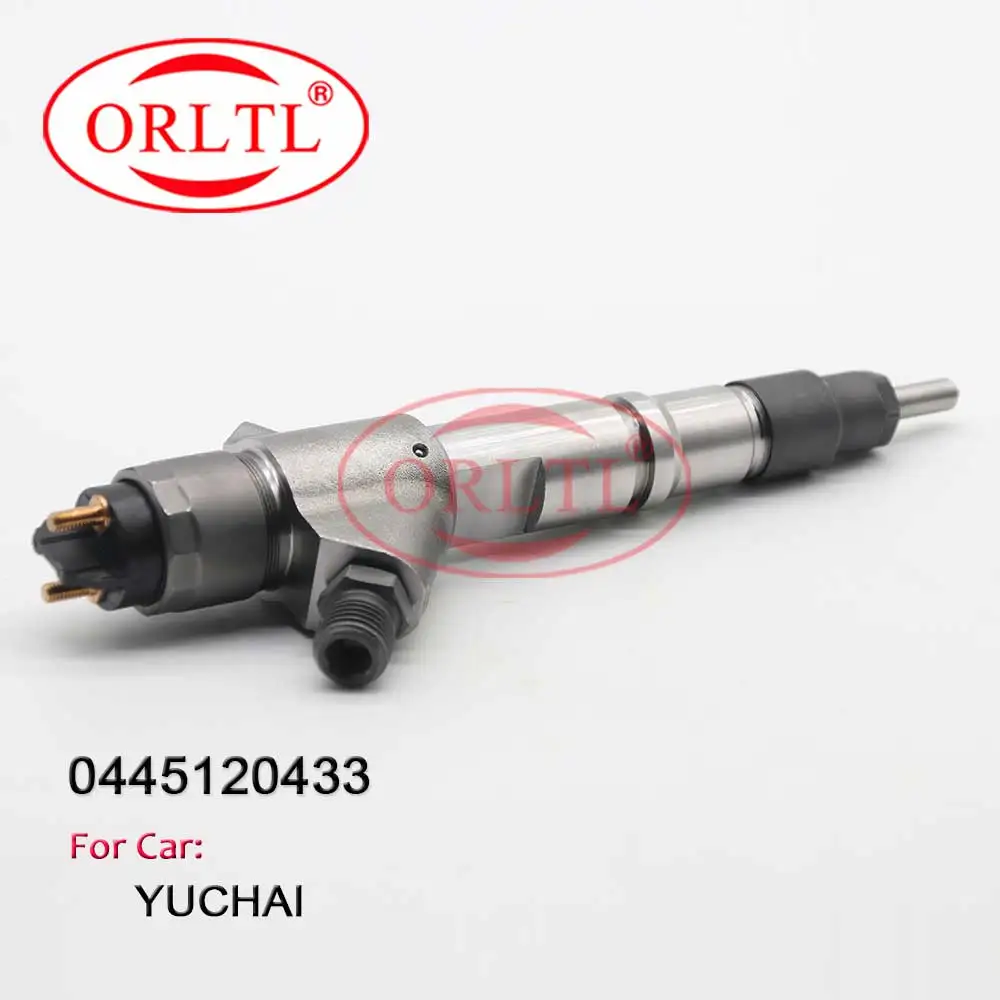 Diesel Motor Injector 0445120433 , 0 445 120 433 Genuine Fuel Injector 0445 120 433 For  BOSCH