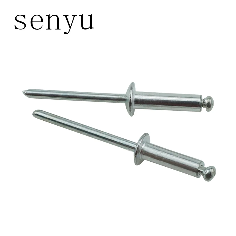 luhuichang M4 Aluminum mushroom Screw Pulling Rivets Break Mandrel Blind Nail Pop Rivet self-plugging rivet Furniture