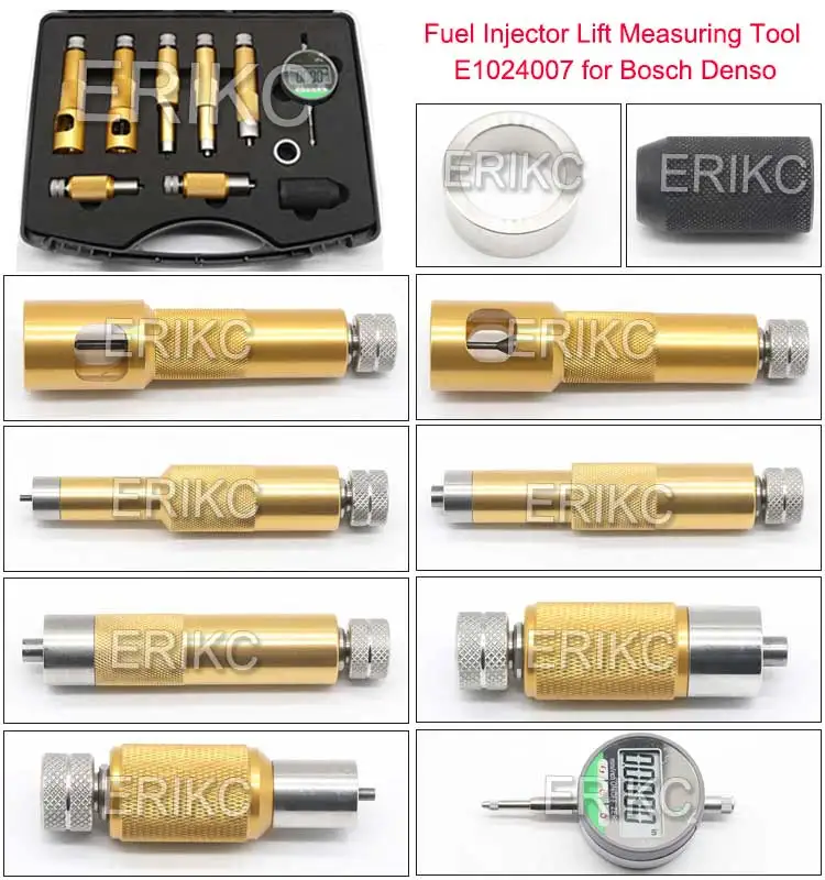 ERIKC universal Lift measurement tool repair test common rail injector tools for bosch denso delphi piezo siemens injector