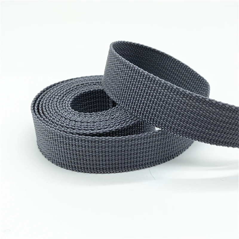 2 yards 20mm Canvas Ribbon Belt Bag Webbing Nylon Pet Knapsack Strapping Sewing Accessories #RoLi