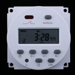 Timer Switch for Solar Lights, Digital Programmable Timer DC/  12 Volt hot