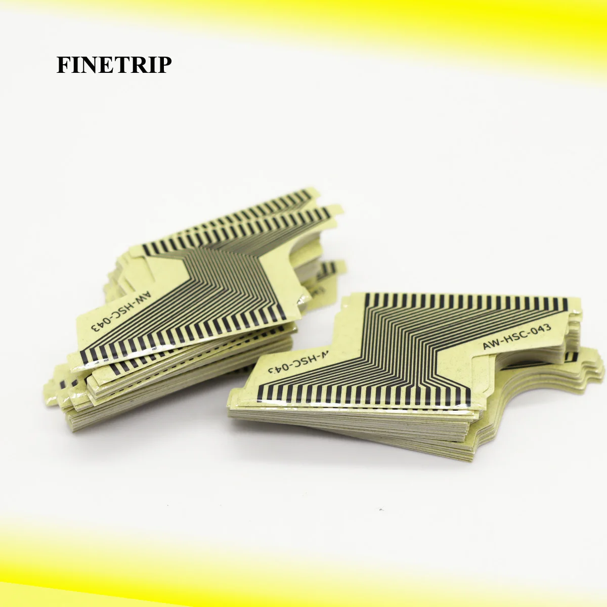 FINETRIP 10pcs Speedometer Dash Pixel Repair For Opel Corsa / Meriva Instrument Cluster Ribbon Cable Flat LCD Connector