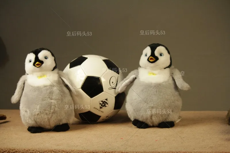 Simpatici piedi felici peluche simulazione animali pinguino peluche decorazione della stanza dei bambini regalo di compleanno per bambino