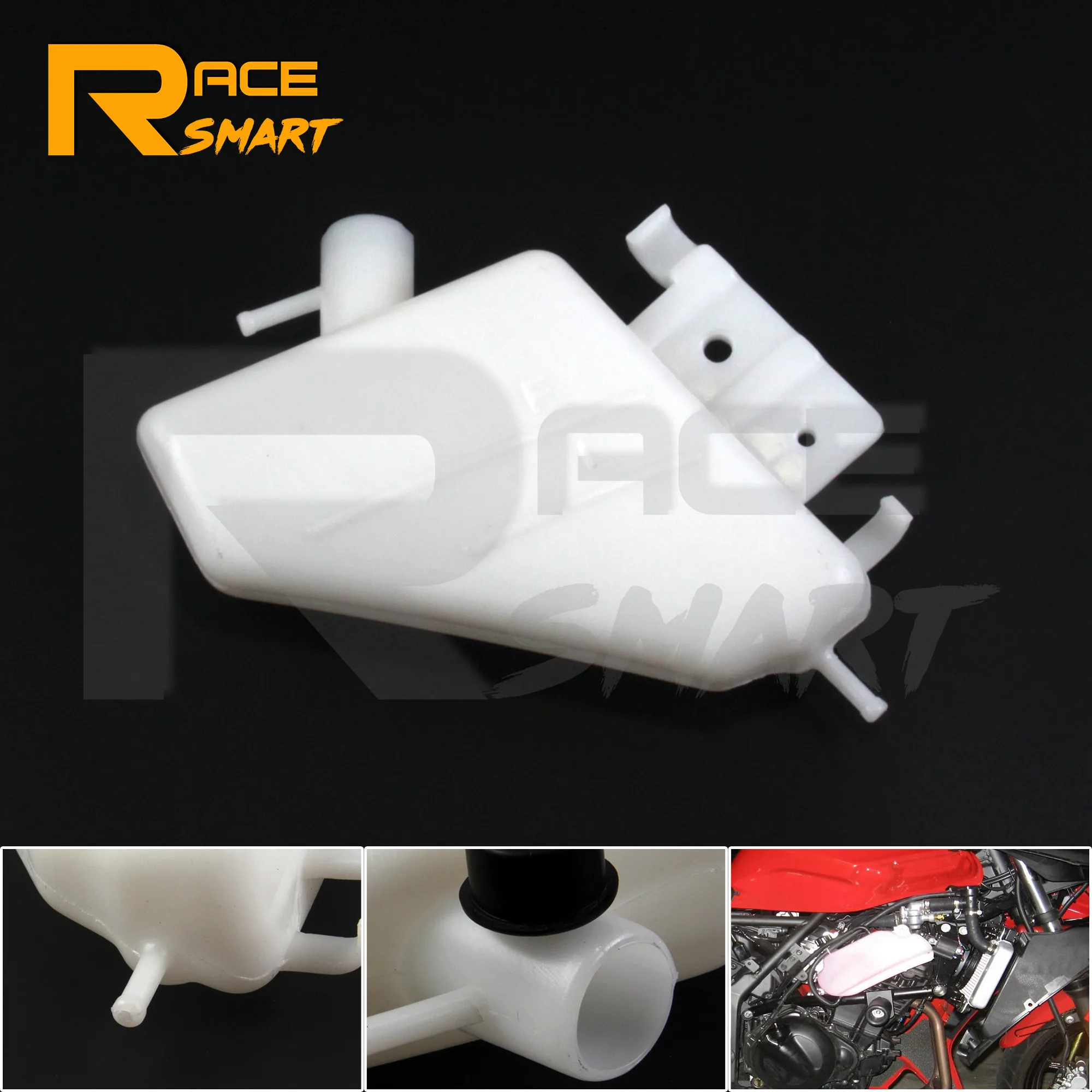 Motorcycle Overflow Radiator Water Bottle Coolant Reservoir Tank For SUZUKI GSX-R600 GSX-R750 2006-2007 K6 2008-2010 K8 GSX-R