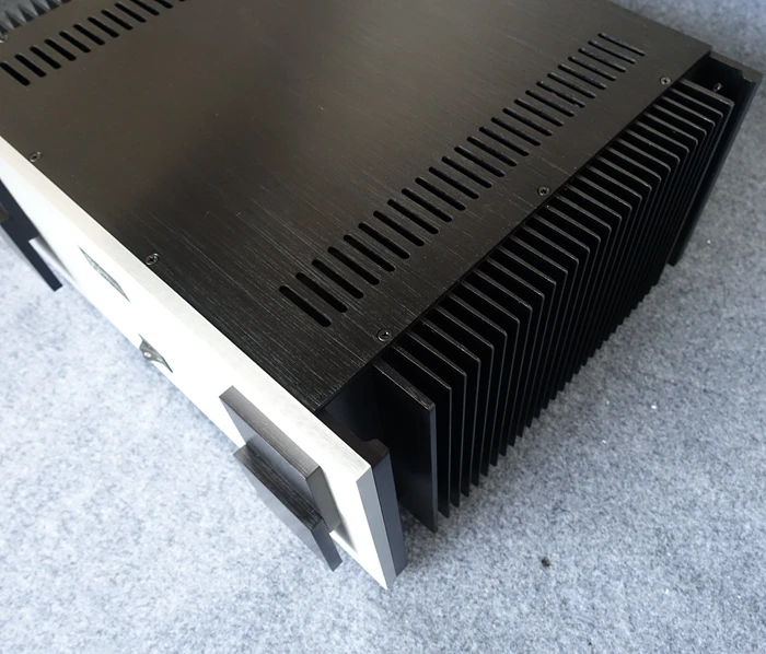 W480 H210 D410 KRELL 50W Aluminum Class A Power Amplifier Chassis AMP Enclosure A50 Big Size DIY Hi-End Hifi Shell