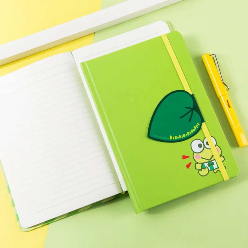 Kingbor A5 Hardcover Boek Groen Donkergroen Cartoon Dagboek Boek Boekje Horizontale Lijn Boek Kasboek Notebook