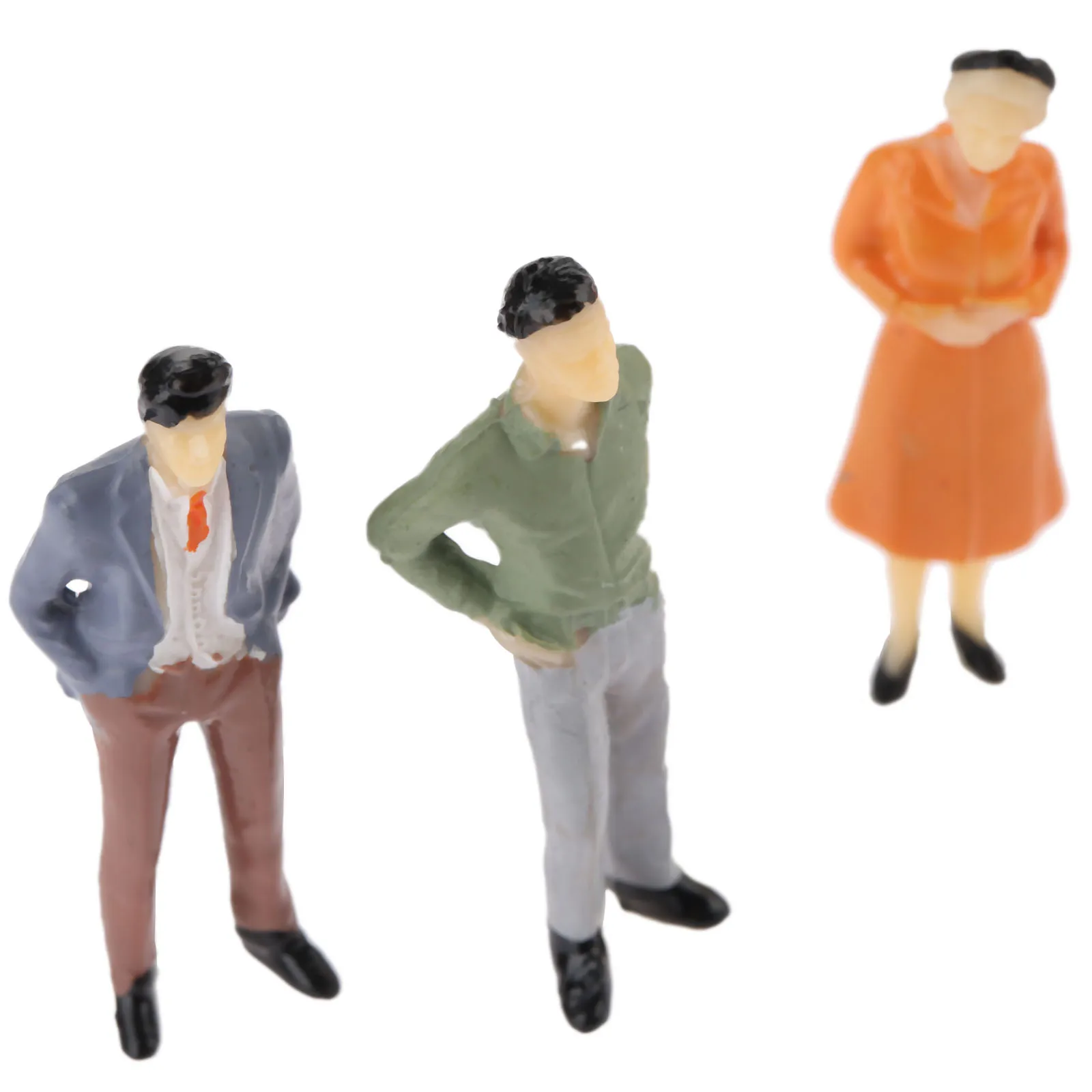 100 sztuk/partia 1:200 skala modelu Multicolor miniaturowe figurki modele architektoniczne ludzkiej skali Model ABS plastikowe ludzi 9MM