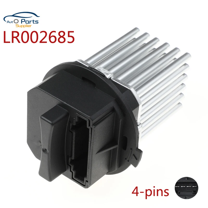 Resistor de Motor de soplador LR002685 30767040, 12V, 4P, para Volvo S80, XC60, LR2, HVAC, Land Rover
