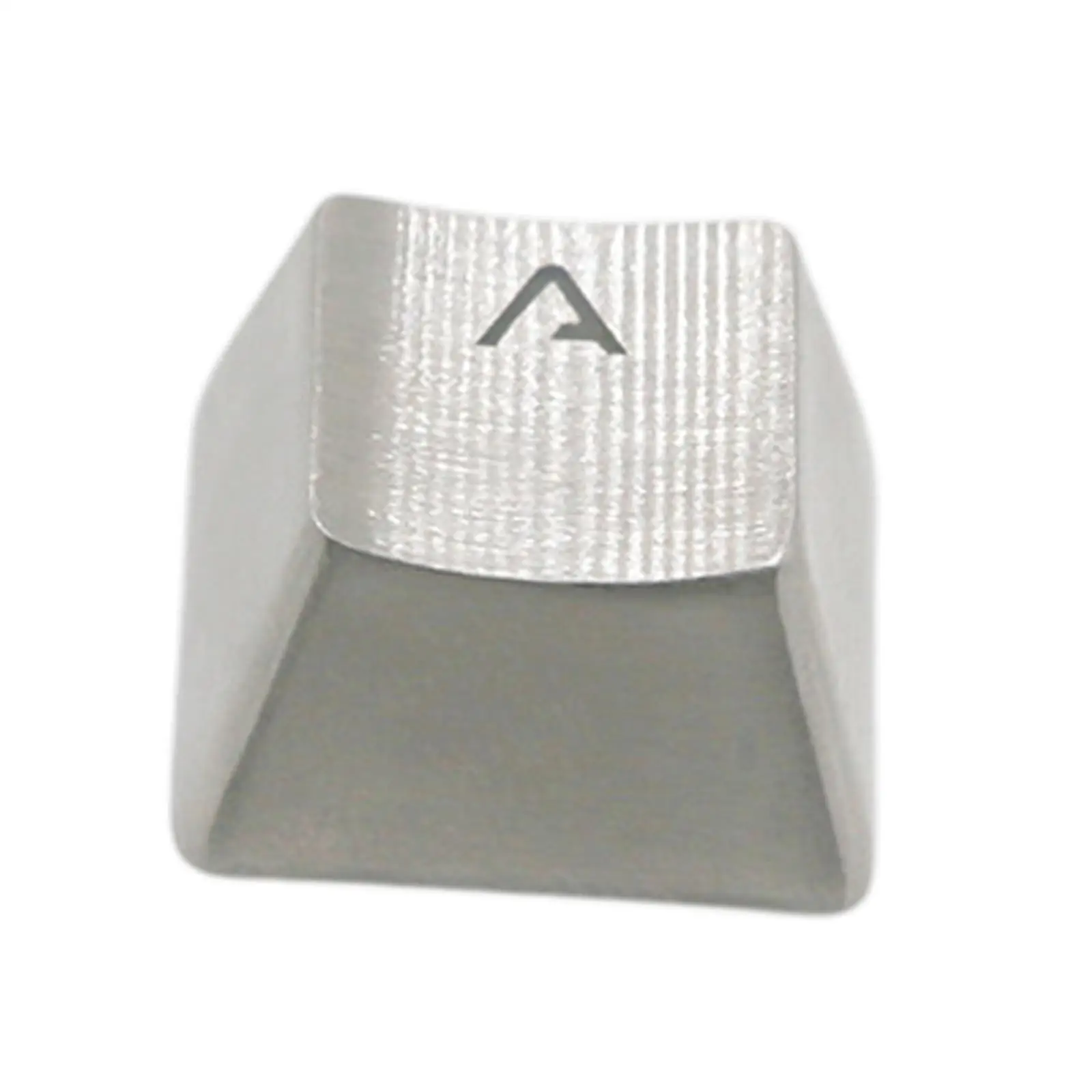 Metal Keycaps Silver fits for Cherry Mechanical Keyboard, Wear-resistant, Professional