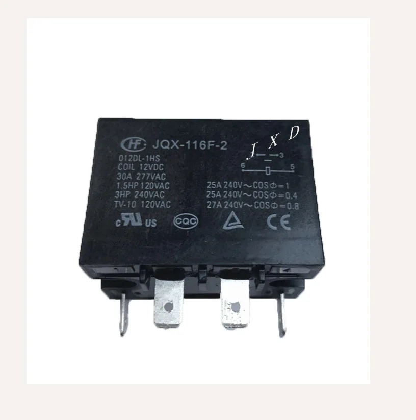 HOT NEW air conditioner The refrigerator 12V relay JQX-116F-2-012DL-1HS JQX-116F 2 012DL 1HS JQX-116F2012DL1HS 30A 4PIN