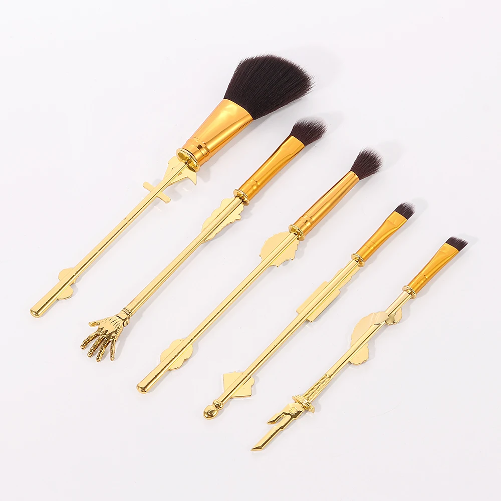 Hot Cosplay Japan Anime Jujutsu Kaisen Makeup Brush Tool Set Cosmetic Blush Eyeshadow Eyebrow Nose Shadow Brush Woman Maquiagem