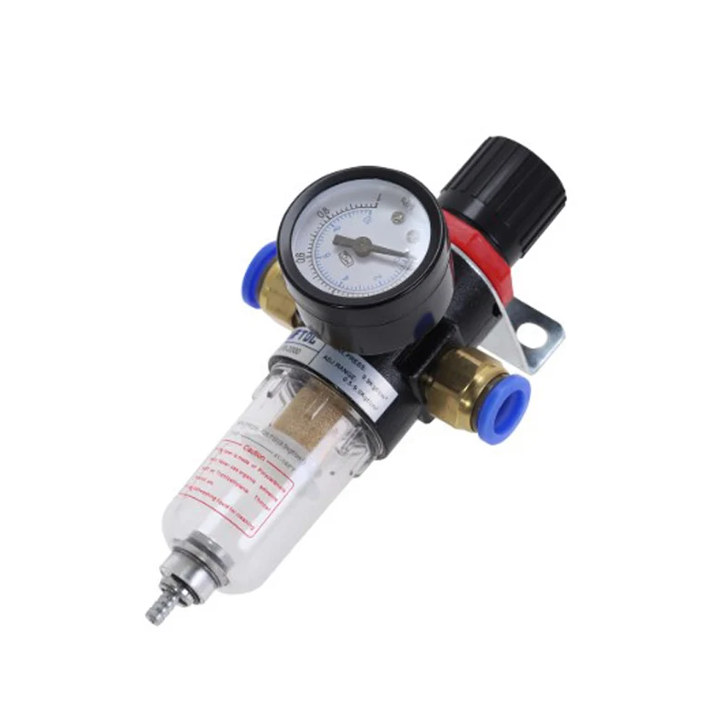 Free Shipping AFR2000 Car accessories Air Pressure Regulator Water Separator Trap Filter Airbrush Compressor w Fittings