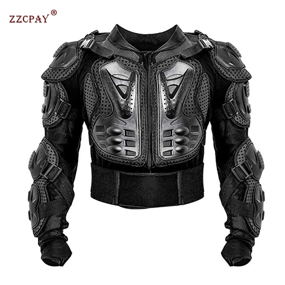 Women's Men's Motocross Armor Protection Mountain Bike Guard T-Shirt Racing Suit Jacket Back Chest Gear Full Body Protector