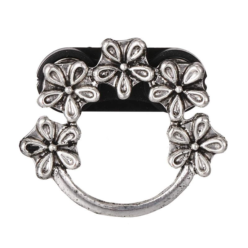 Magnetic Eyeglass Holders Metal Blossom Flower ID Badge Holder Brooches Hanger Fashion Ornament Jewelry