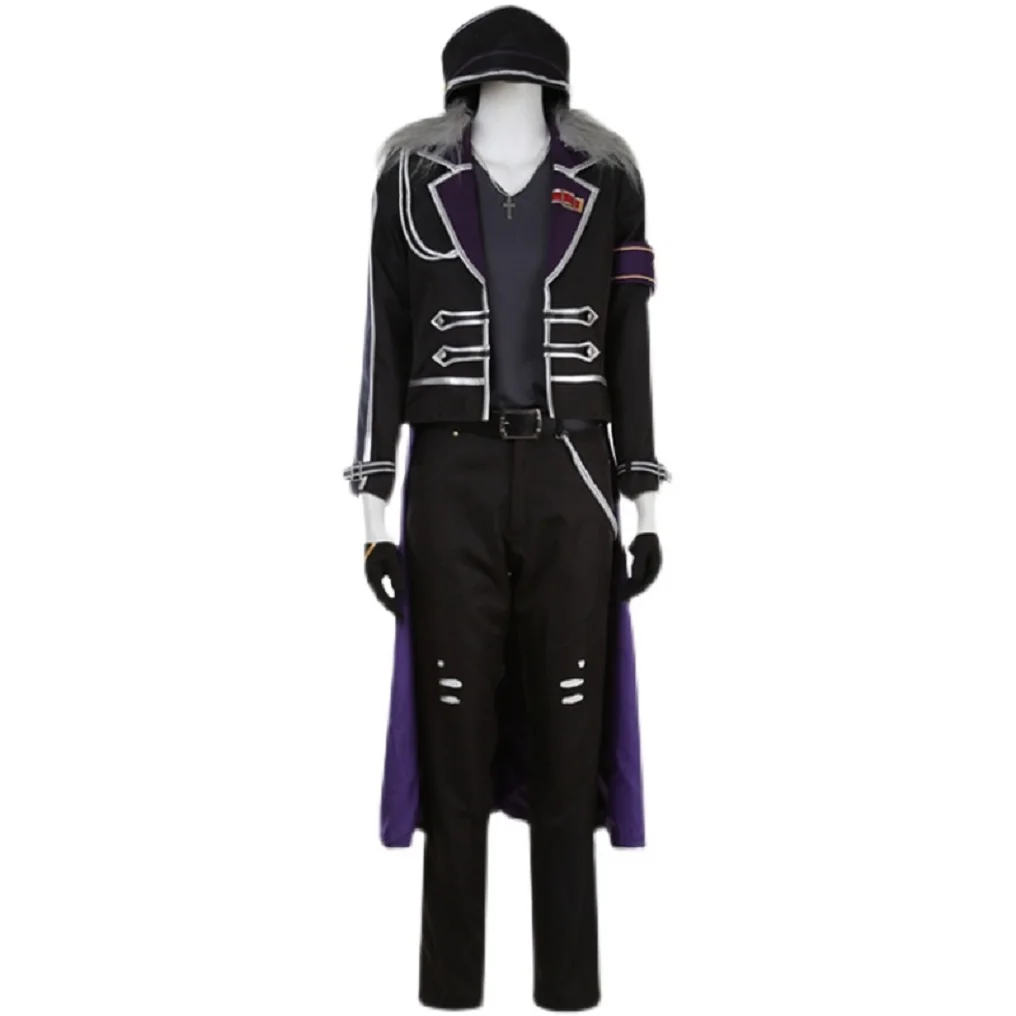 Unisex Anime Cos Sakuma Rei Ogami Koga Otogari Adonis Halloween Christmas Cosplay Costumes Uniform Dress Suit