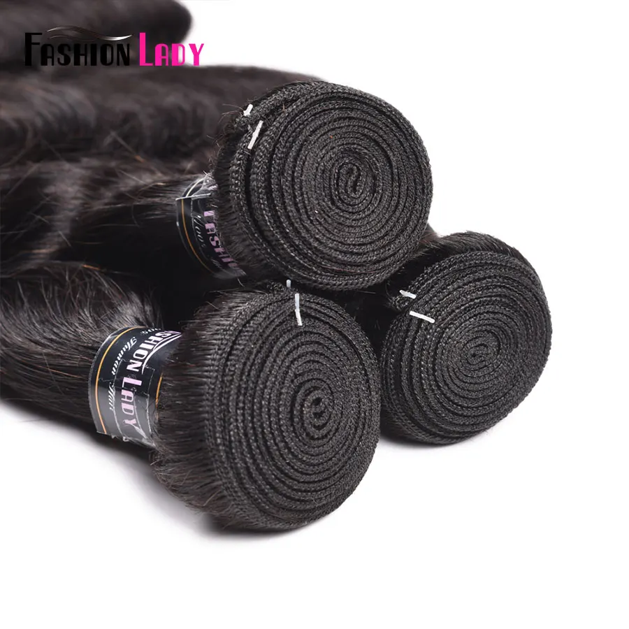 Fashion Lady-extensiones de pelo ondulado brasileño, accesorio capilar rizado Pre coloreado con cierre, no remy, 1b #