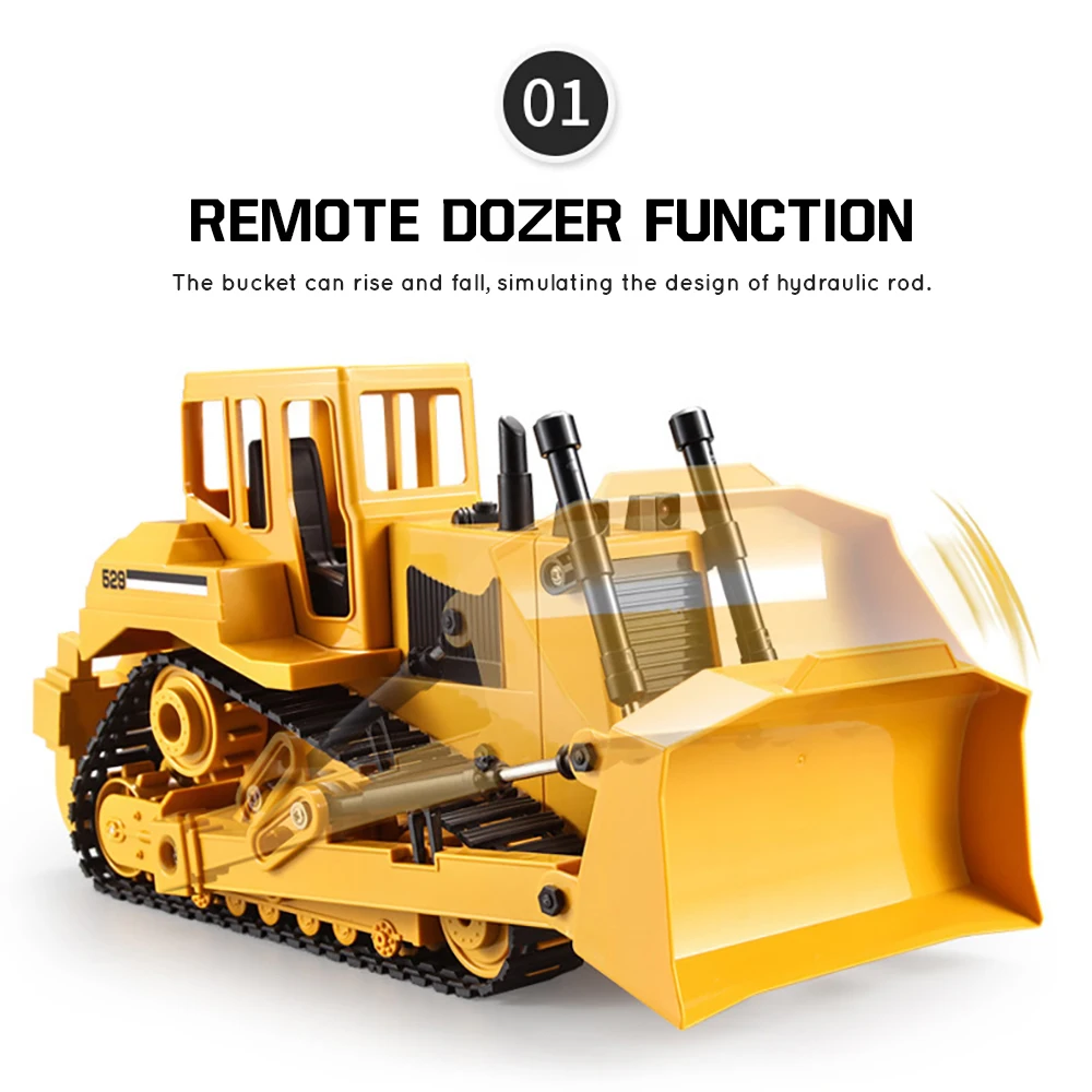 RC Truck Excavator Remote Control Car Machine caterpillar Radio controlled Engineering Construction vehicle tractor toys boys