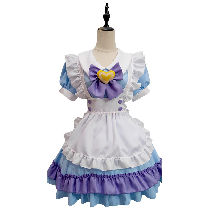 Girl Lolita Cute Female Lolita OP Dress Ruffled Lace Trim Japanese Harajuku Doll Girl Dress Fairy Vestidos Cosplay Costume