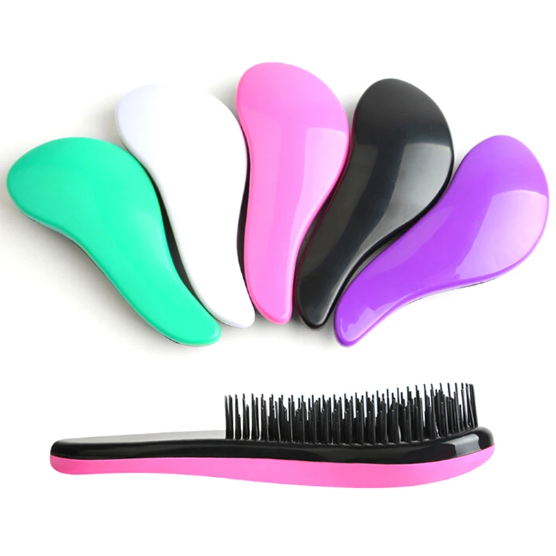 1pcs Hot Magic Handle Comb Anti-static Massage Hair Brush Tangle Detangle Shower Massage Hairbrush Comb Salon Hair Styling Tool