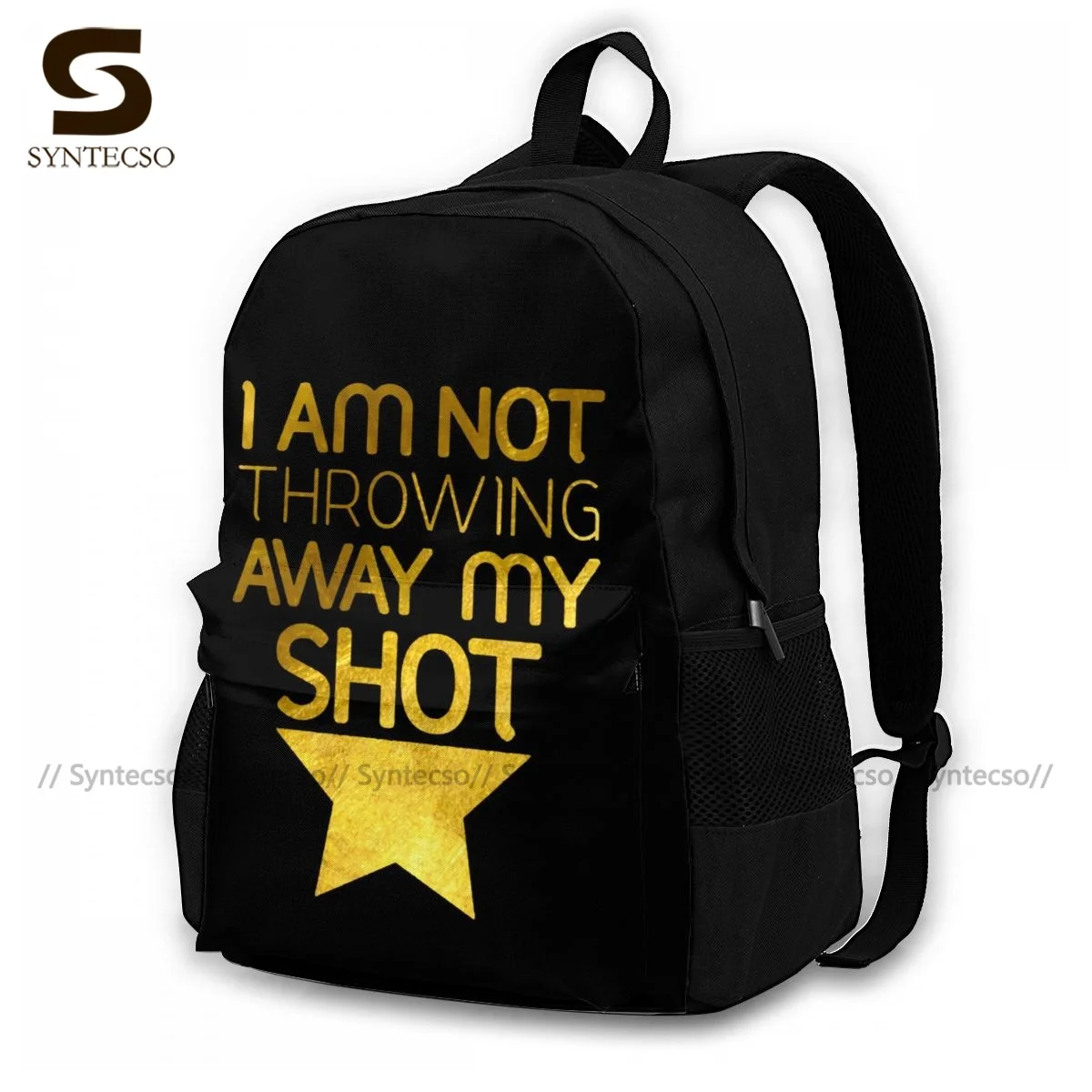 Hamilton Musical Backpacks Running Teen Durable Backpack Fashion Polyester Bags