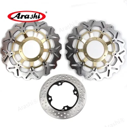 Arashi 1 Set For HONDA CBR1000RR 2004-2005 Full Floating Front Rear Brake Disc Rotors CBR 1000 RR CBR1000 1000cc 2004 2005