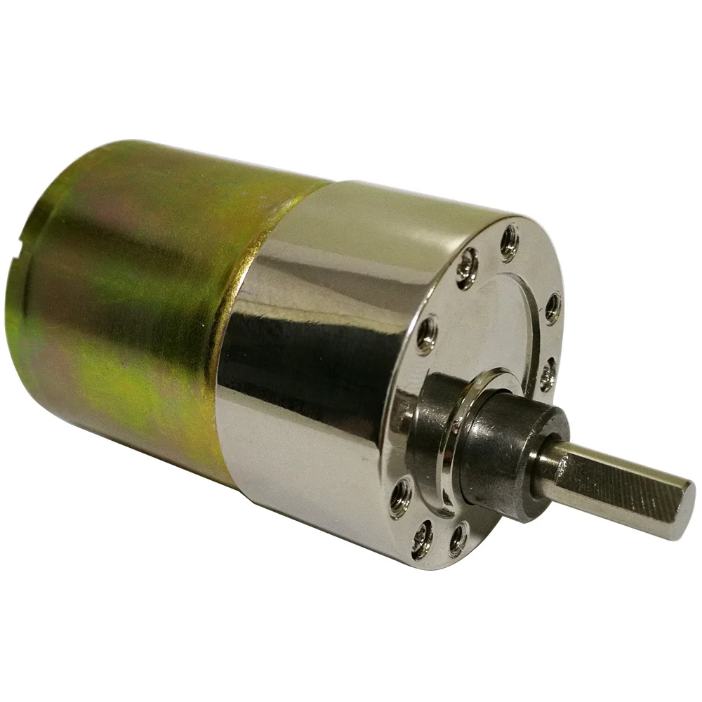 520 DC Metal Gear Motor Electric 12V 24V Reduction Speed 5rpm To 960rpm PWM Controller Low Noise Moter 12 V DIY Engine JGB37-520