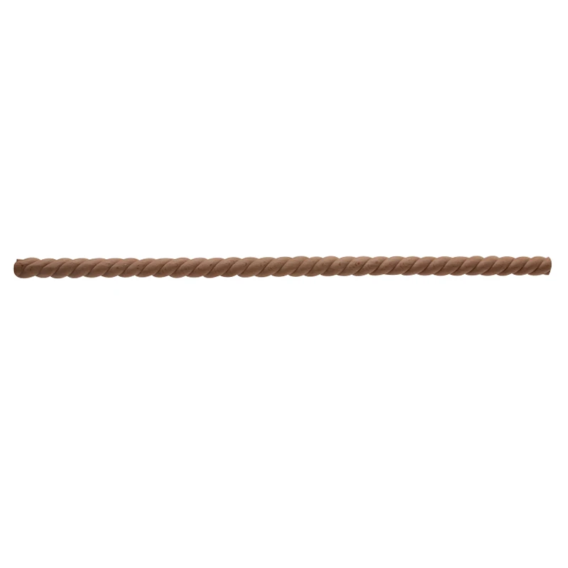 Retro Long Flower Leaves Wooden Furniture Corner Wood Carving Lines Carving Lines Wood Decal Wood Frame Walls Home Decoration